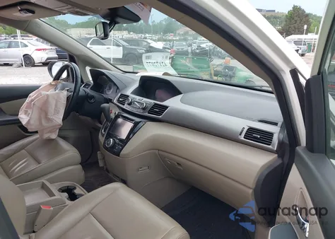 2016 Honda Odyssey Ex-L z USA, uszkodzony, nr VIN 5FNRL5H66GB057691